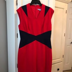 Red and Navy Antonio Melani size 8